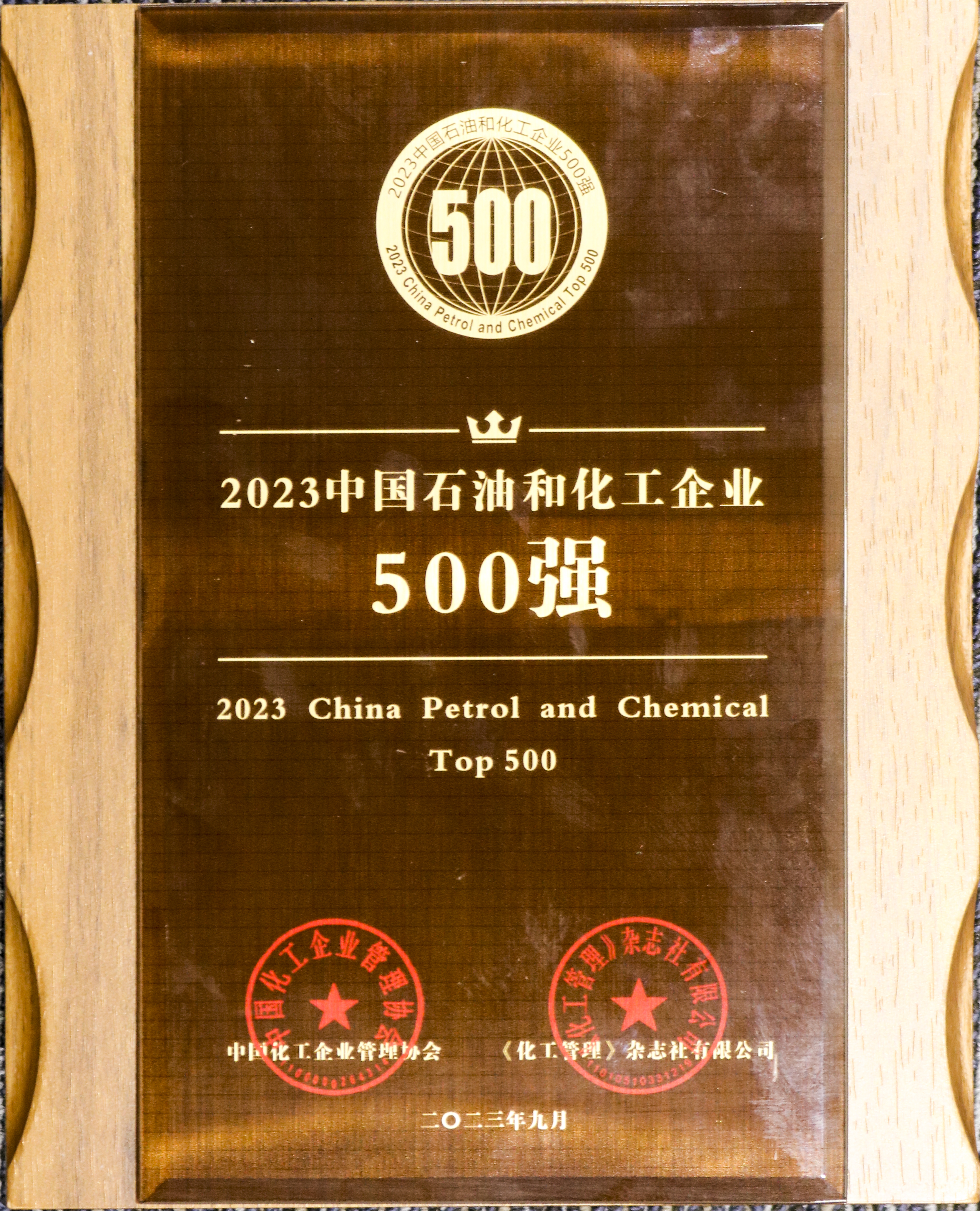 2.2023年中國石油和化工企業(yè)500強(qiáng)